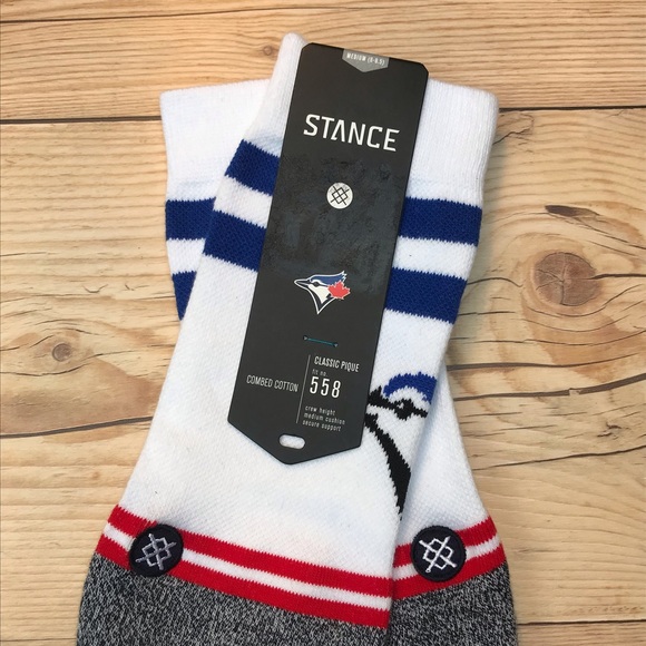 Stance MLB Toronto Blue Jays Crew Socks - Picture 2 of 16